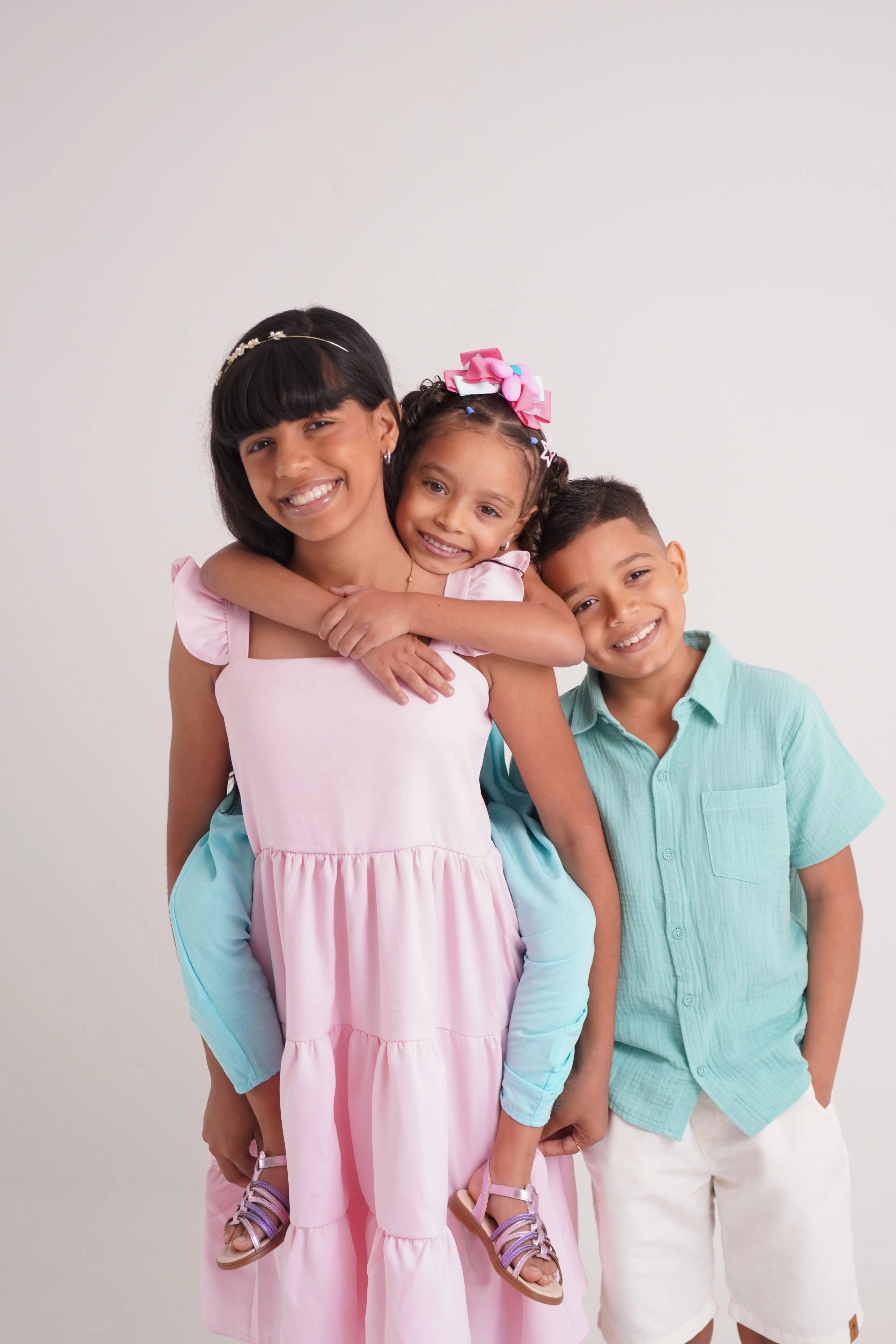 Jefferson Santos com a família